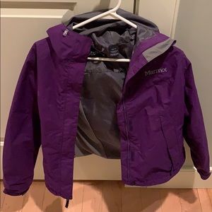 Purple Marmot Rain Jacket